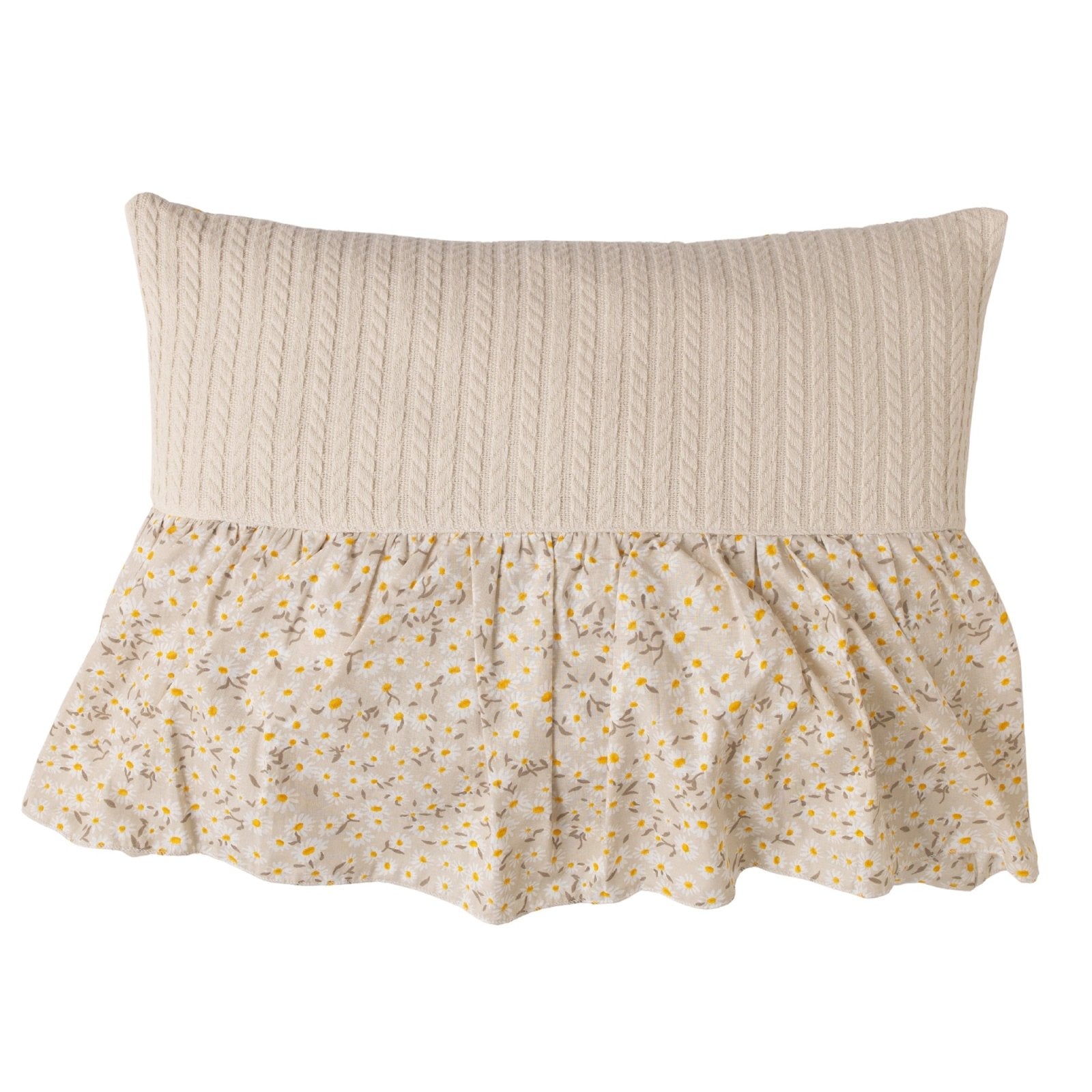 Daisy Baş Yastığı | Boutique Fırfır Detay 50x70 | Bebek Yastığı | Joyful Kids | Bebek Yastığı - Joyful Kids