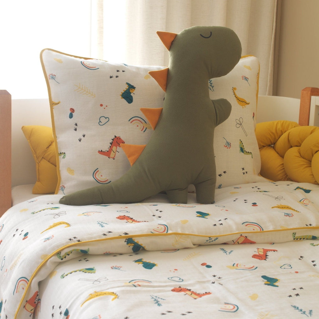 Rex Uyku Arkadaşı - Süet Dokulu Alcantara (53x53 cm) | Uyku Arkadaşı - Joyful Kids