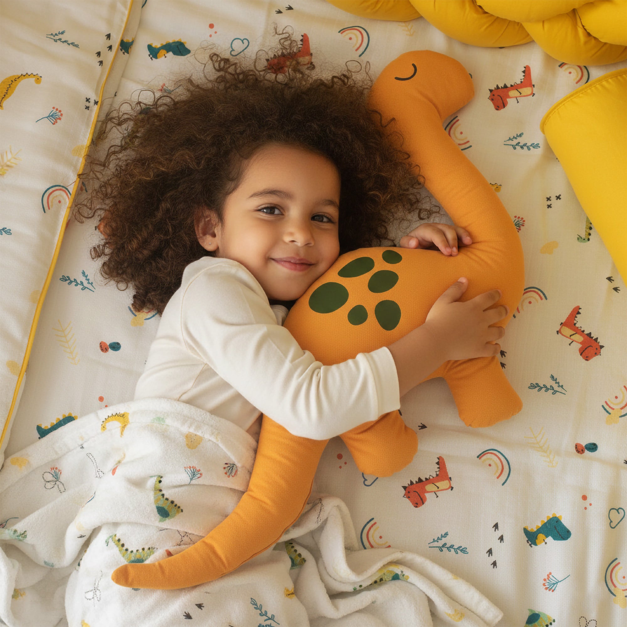 Dino Montessori Uyku Seti - Hardal & Vizon