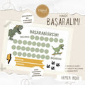 Başarabilirsin! Dino Temalı Çocuk Hedef ve Ödül Takip Kartı | Dijital İndirme | Dijital İndirilebilir Ürün - Joyful Kids