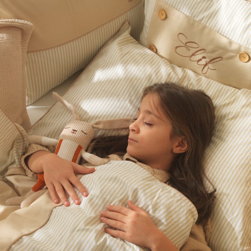 Cleo Tavşan Uyku Arkadaşı | Harmony Serisi El Yapımı Triko | Boutique | Joyful Kids | Uyku Arkadaşı - Joyful Kids