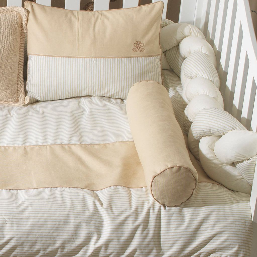 Harmony Silindir Yastık | Boutique Duck Kumaş 60x15 | Joyful Kids | Bebek Yastığı - Joyful Kids