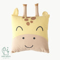 Safari temalı zürafa figürlü süet dokulu alcantara bebek uyku arkadaşı.