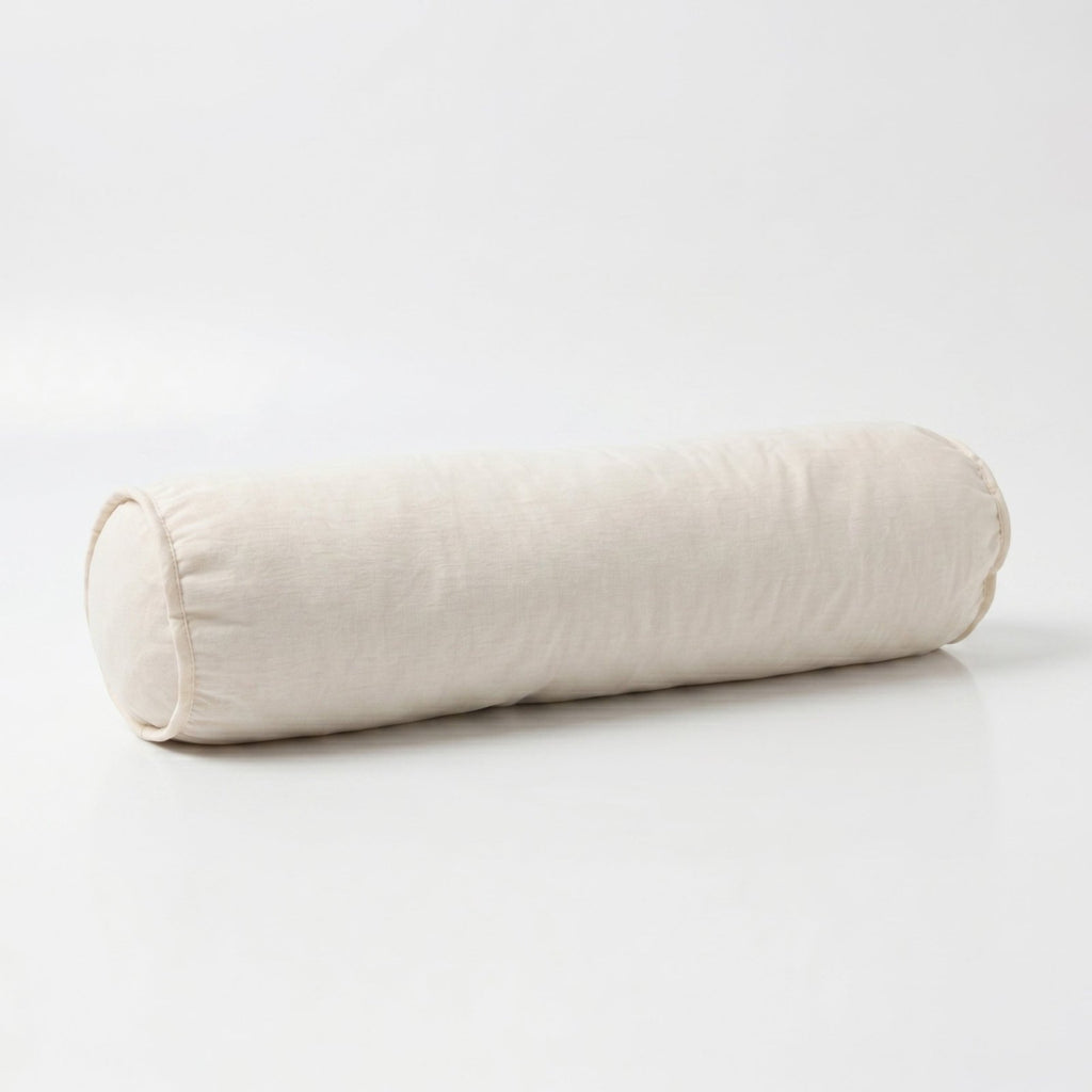 Misty Pink Silindir Yastık | Boutique 60x15 Krem | Joyful Kids | Bebek Yastığı - Joyful Kids