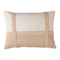 Misty Brown Alcantara Şeritli Dekoratif Yastık | 45x35 Boutique | Joyful Kids | Dekoratif Yastık - Joyful Kids