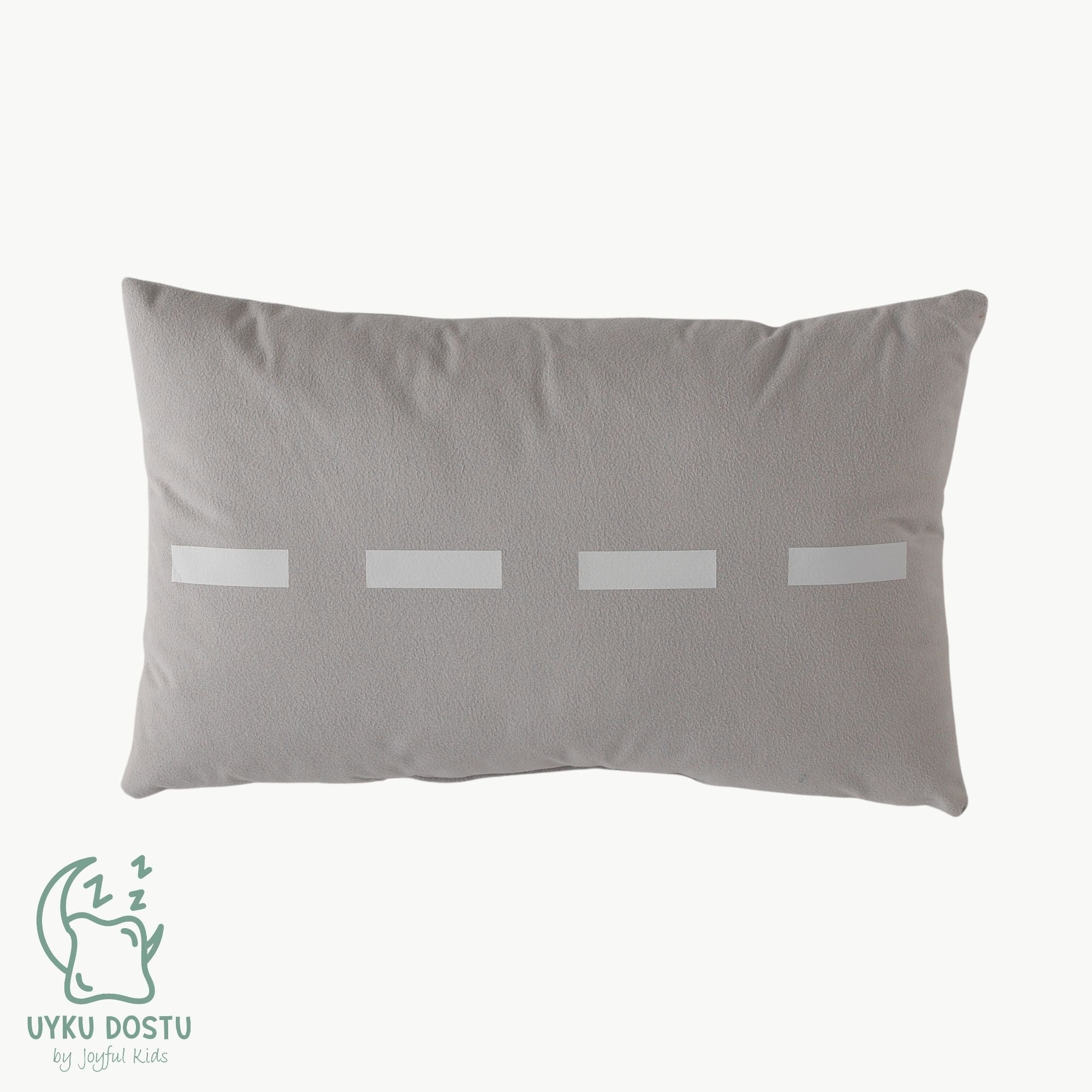 My City serisi yol figürlü süet dokulu alcantara dekoratif yastık.