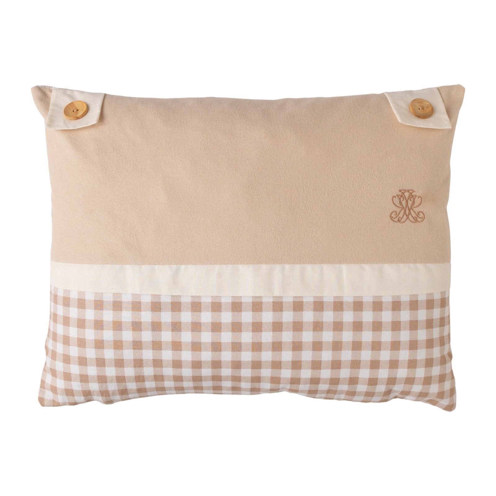 Teddy Arma Nakışlı Dekoratif Yastık | 45x35 Boutique | Joyful Kids İmzası | Dekoratif Yastık - Joyful Kids