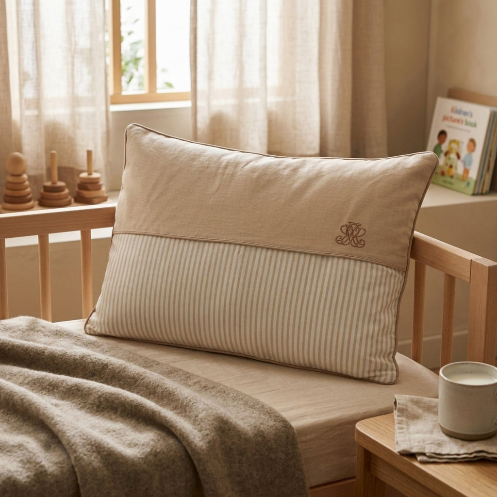 Harmony Nakış Detaylı Dekoratif Yastık | 45x35 Boutique Biye | Joyful Kids | Dekoratif Yastık - Joyful Kids