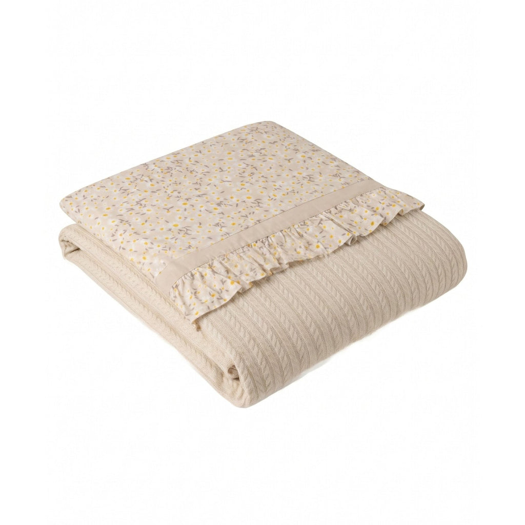 Daisy Nevresim Kılıfı | Boutique Pike Fırfır Detay | Bebek Nevresim | Joyful Kids | Bebek Nevresim Seti - Joyful Kids