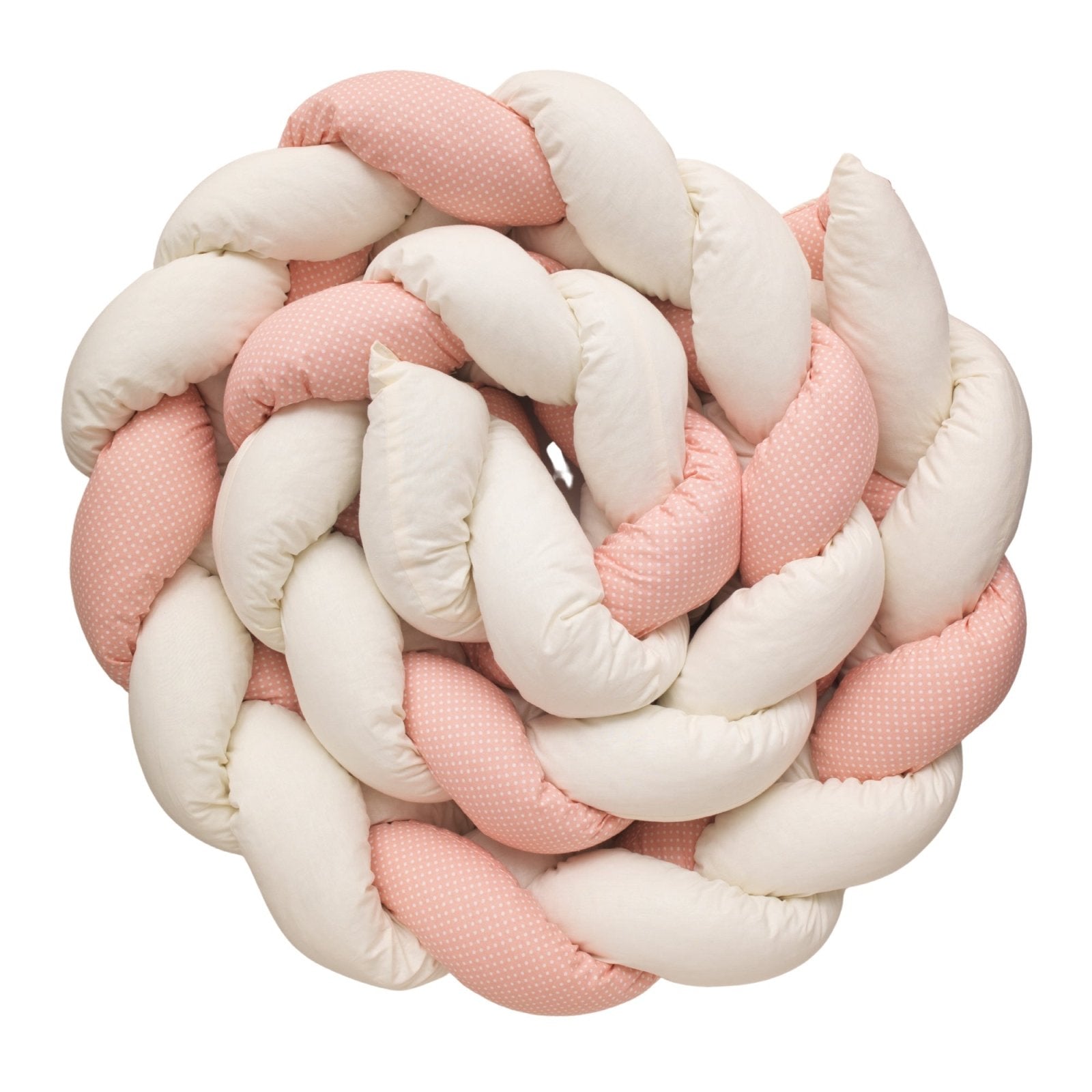 Misty Pink Örgü Kenar Koruma | Boutique Pudra Pembe | 270–360 cm | Joyful Kids | Bebek Kenar Koruma - Joyful Kids