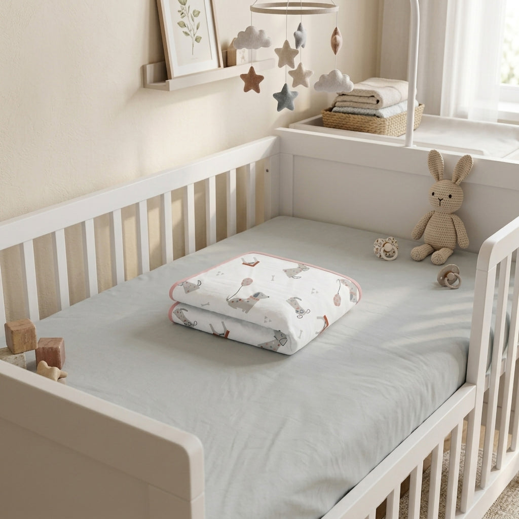 Puppy Müslin Bebek & Çocuk Nevresim Kılıfı