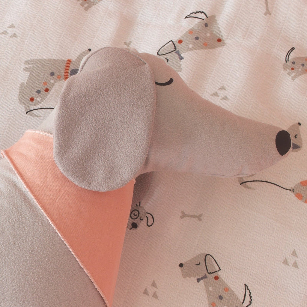 Oyun Parkı Uyku Seti Puppy Serisi | Sevimli Köpekler | %100 Müslin 6 Parça | Joyful Kids | Bebek Uyku Seti - Joyful Kids