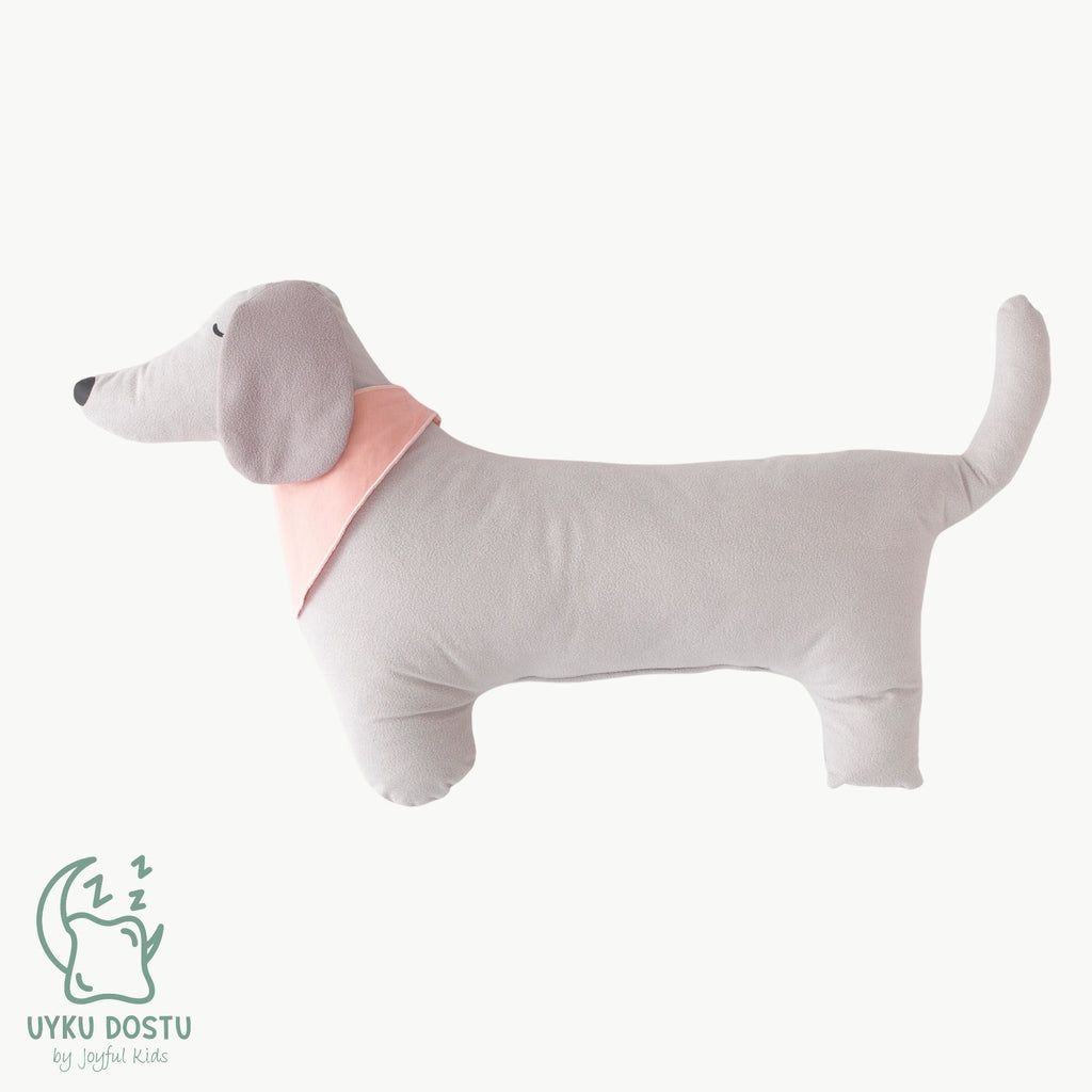 Antialerjik boncuk silikon dolgulu yumuşak köpek sarılma yastığı.