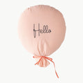 Hello Baskılı Balon Dekoratif Yastık | Dekoratif Yastık - Joyful Kids