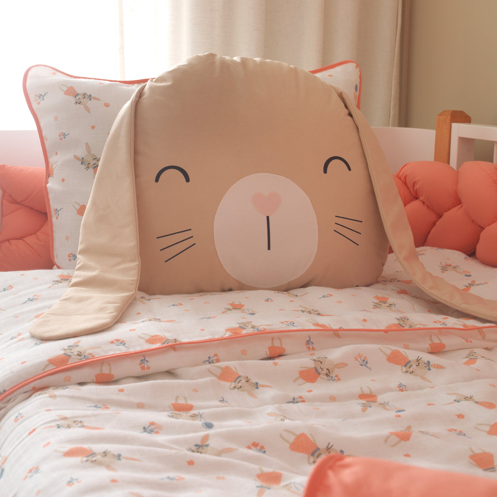 Sakarya üretimi el yapımı lüks tasarım Rabbit bebek ve çocuk uyku seti.