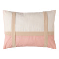 Misty Pink Alcantara Şeritli Dekoratif Yastık | 45x35 Boutique | Joyful Kids | Dekoratif Yastık - Joyful Kids