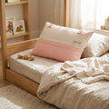 Misty Pink Meow Baskılı Kedi Yastık | 45x35 Boutique Dekoratif | Joyful Kids | Dekoratif Yastık - Joyful Kids