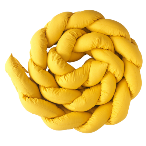 %100 Pamuk 3 Sıra Örgü Kenar Koruma Dino | Montessori & Beşik Bariyeri | Boncuk Silikon Dolgulu