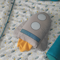 Roket Uyku Arkadaşı– Pamuksu Yüzey, Space Serisi, Bebek ve Çocuk Odası için