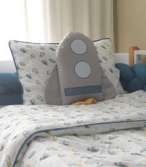 Roket Uyku Arkadaşı– Pamuksu Yüzey, Space Serisi, Bebek ve Çocuk Odası için