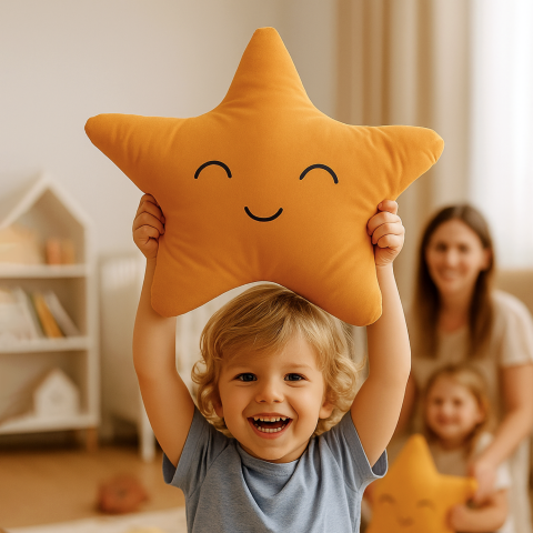 Yıldız Uyku Arkadaşı– Pamuksu Yüzey, Space Serisi, Bebek ve Çocuk Odası için