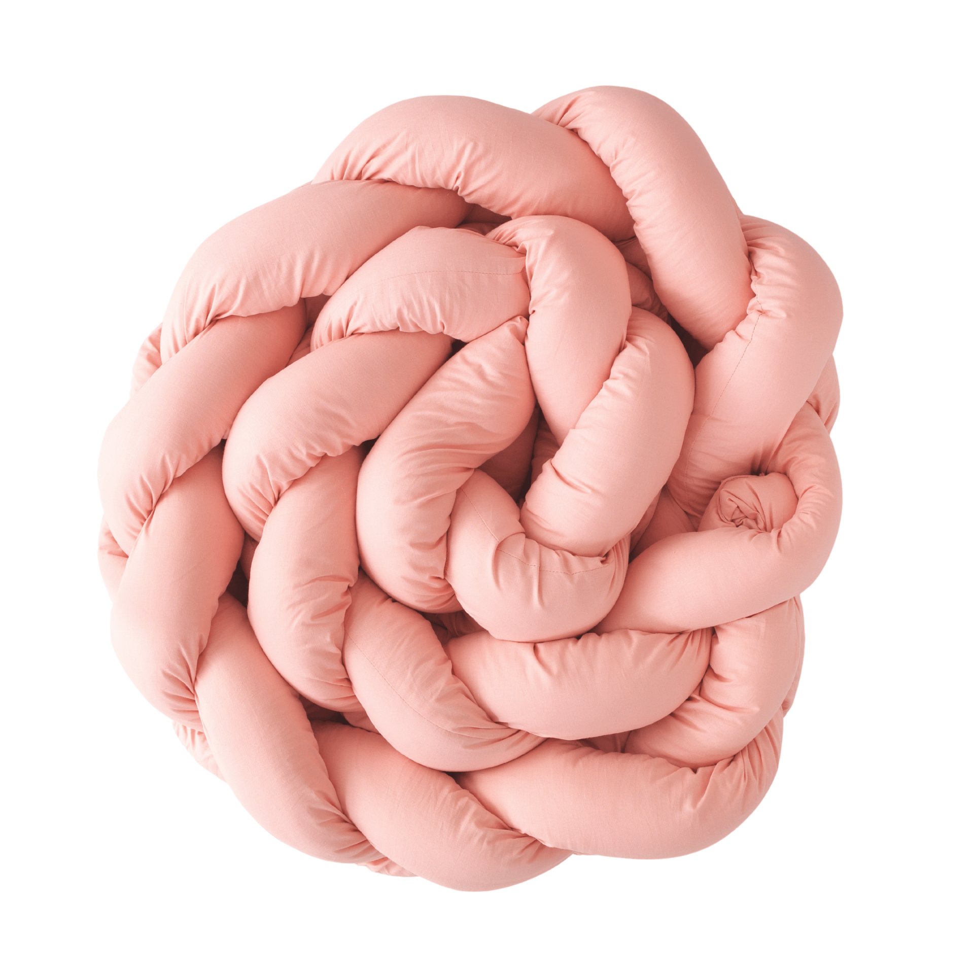 %100 Pamuk 3 Sıra Örgü Kenar Koruma Puppy | Montessori & Beşik Bariyeri | Boncuk Silikon Dolgulu