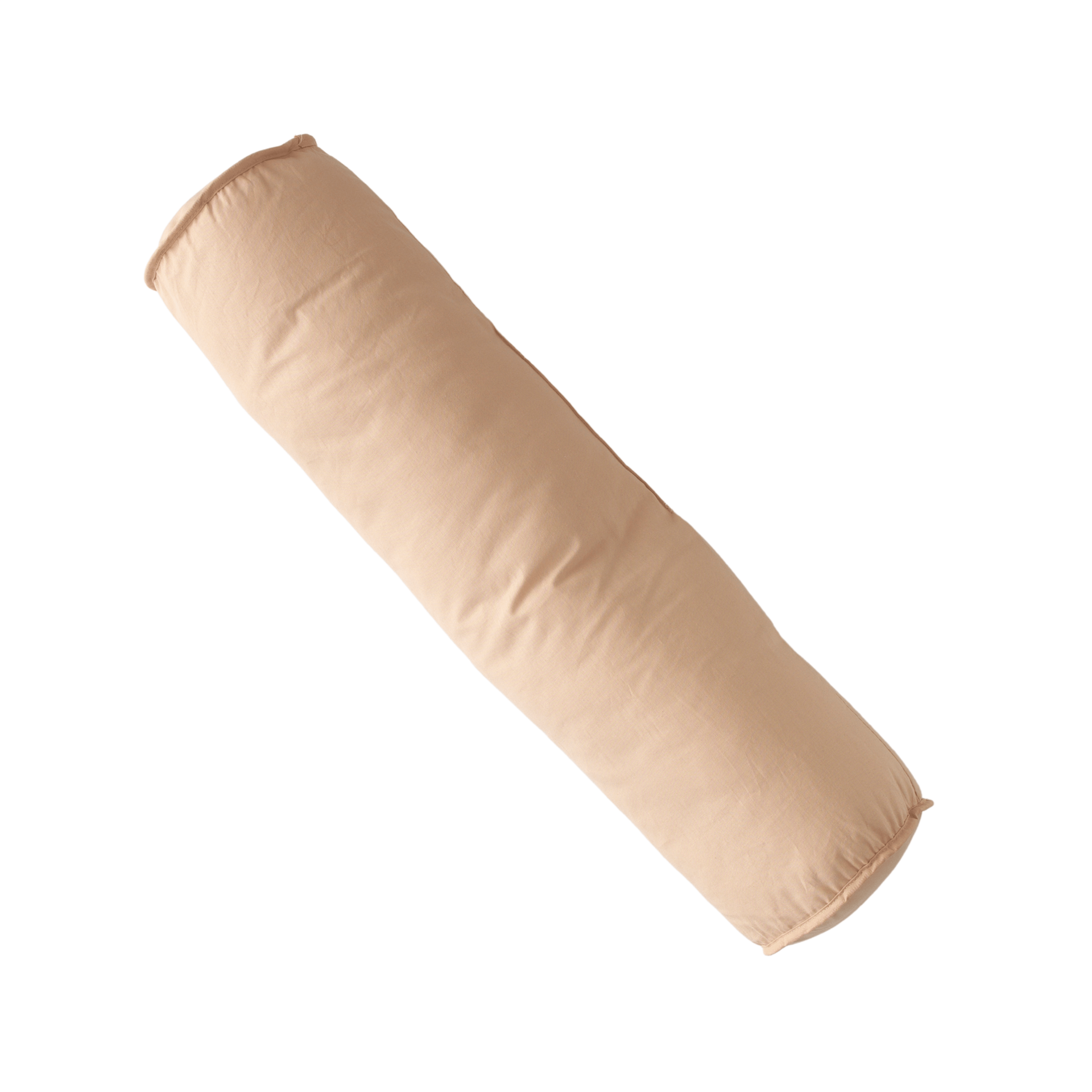 %100 Pamuk Silindir Yastık Jungle | 60 cm x 15 cm | Boncuk Silikon Dolgulu Destek Yastığı